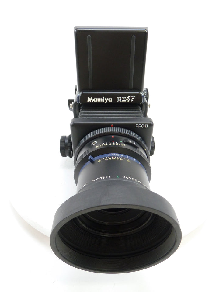 Mamiya RZ67 Pro II Kit with 90MM f3.5 Lens, RZ Pro II 120 Mag, and Waist Level Finder Medium Format Equipment - Medium Format Cameras - Medium Format 6x7 Cameras Mamiya 9112405