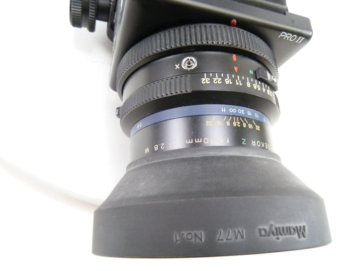 Mamiya RZ67 Pro II Outfit with 110MM f2.8 W Lens, RZ Pro II 120 Back, and Waist Level Finder Medium Format Equipment - Medium Format Cameras - Medium Format 6x7 Cameras Mamiya RL1053