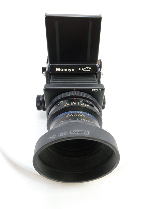 Mamiya RZ67 Pro II Outfit with 110MM f2.8 W Lens, RZ Pro II 120 Back, and Waist Level Finder Medium Format Equipment - Medium Format Cameras - Medium Format 6x7 Cameras Mamiya RL1053