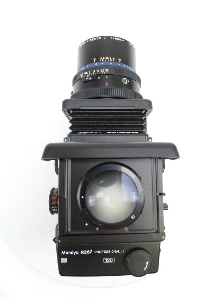 Mamiya RZ67 Pro II Outfit with 90MM F3.5 W Lens, 120 Pro II Magazine, and WLF Medium Format Equipment - Medium Format Cameras - Medium Format 6x7 Cameras Mamiya 10042371