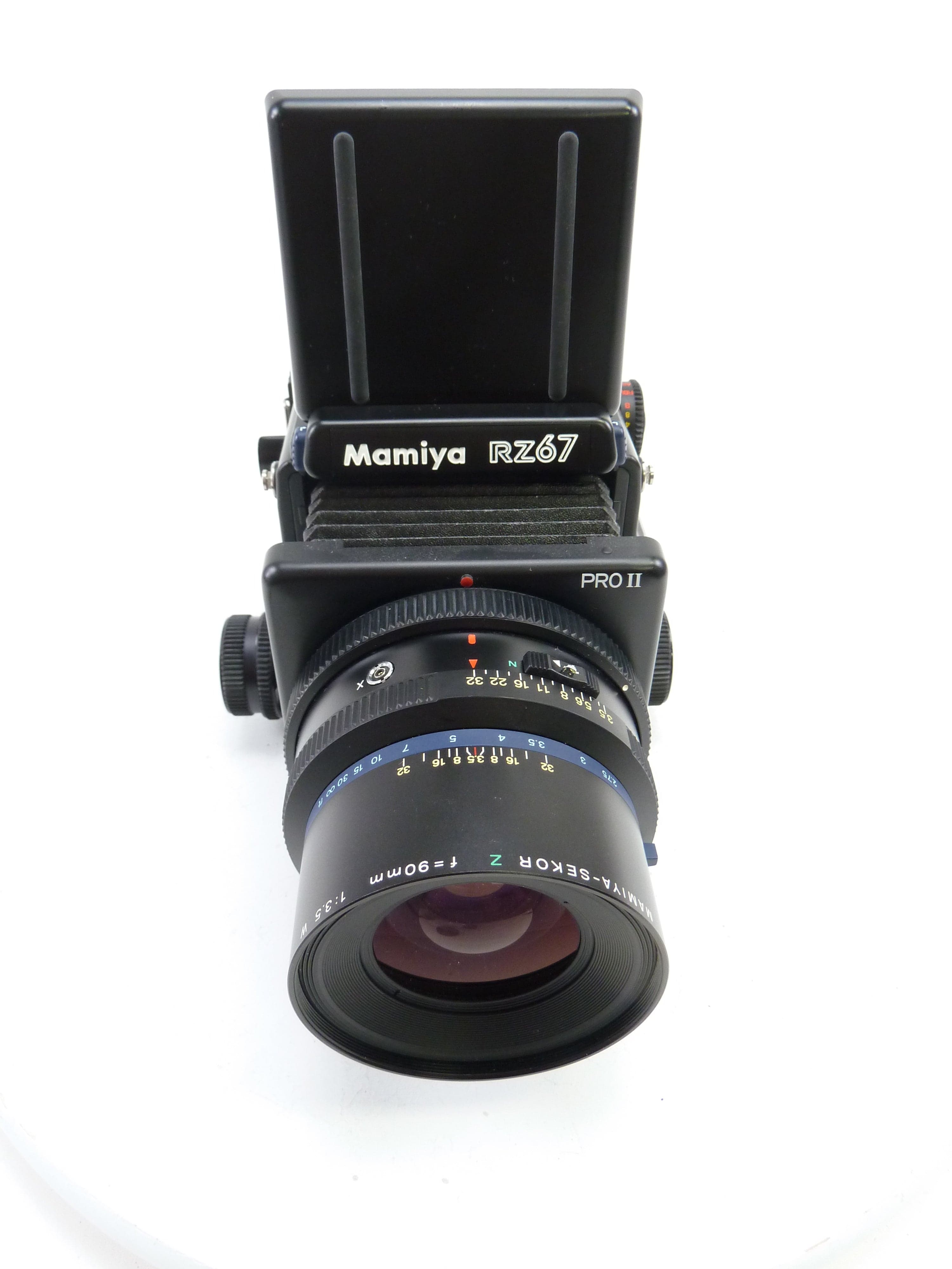 Mamiya RZ67 Pro II Outfit with 90MM F3.5 W Lens, 120 Pro II