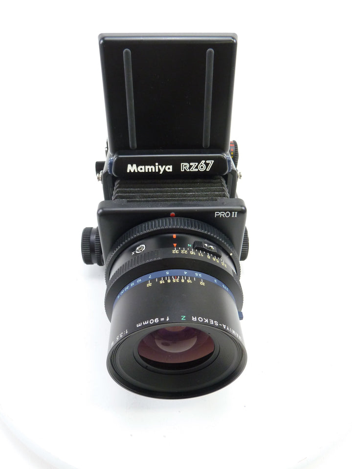 Mamiya RZ67 Pro II Outfit with 90MM F3.5 W Lens, 120 Pro II Magazine, and WLF Medium Format Equipment - Medium Format Cameras - Medium Format 6x7 Cameras Mamiya 10042371