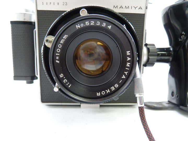 Mamiya Super 23 Press Camera with 100MM f3.5 Lens and 6X9 Film Back Medium Format Equipment - Medium Format Cameras - Medium Format Specialty Cameras Mamiya 8282423