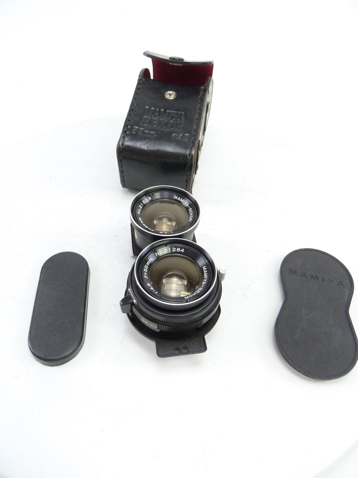 Mamiya TLR 55MM F4.5 Wide Angle Lens with Case Medium Format Equipment - Medium Format Lenses - Mamiya TLR Mount Mamiya 662307
