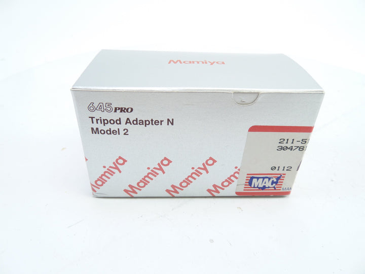 Mamiya Tripod Adapter N in Box Medium Format Equipment - Medium Format Accessories Mamiya 12202317