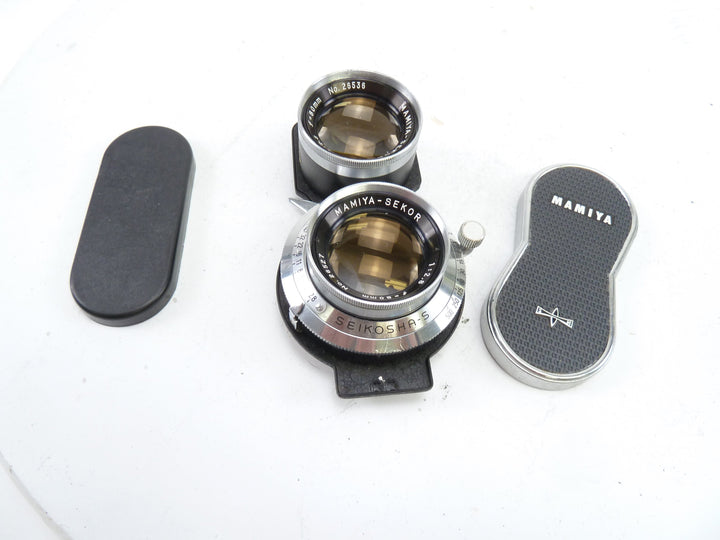 Mamiya Twin Lens Reflex 80MM F2.8 Chrome Lens Medium Format Equipment - Medium Format Lenses - Mamiya TLR Mount Mamiya 11082303