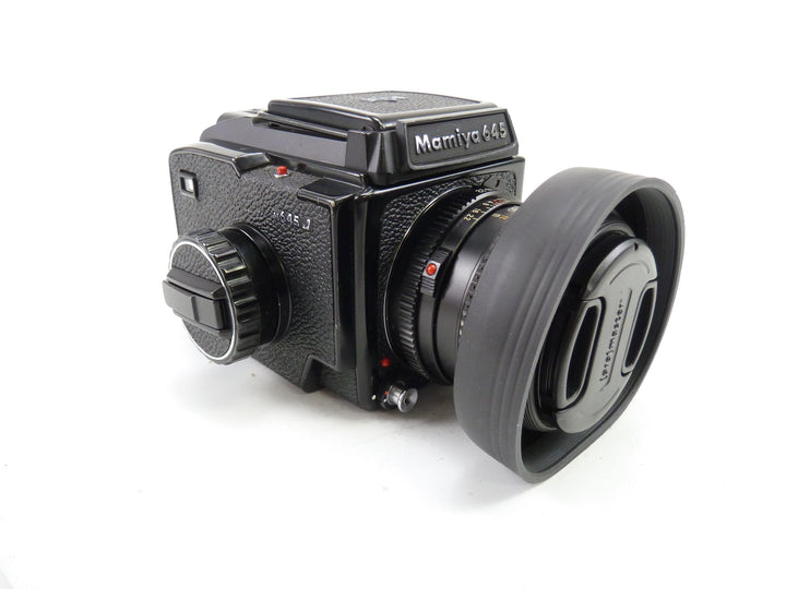 Mamkya M645J Outfit with 80MM F2.8 C Lens and Waist Level Finder Medium Format Equipment - Medium Format Cameras - Medium Format 645 Cameras Mamiya 8162306