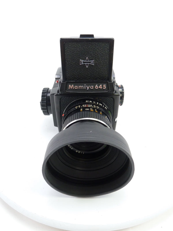 Mamkya M645J Outfit with 80MM F2.8 C Lens and Waist Level Finder Medium Format Equipment - Medium Format Cameras - Medium Format 645 Cameras Mamiya 8162306