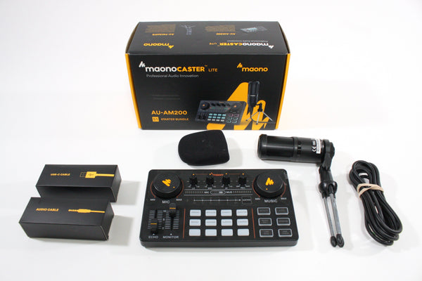 Maonocaster Lite AU-AM200 S1 Starter Bundle Audio Equipment Maono 081024255