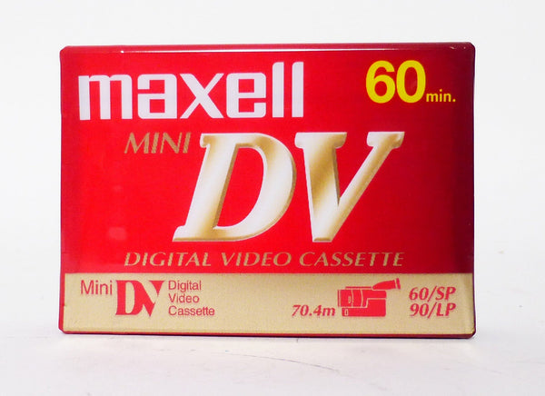 Maxell Mini DV Digital Video Cassette 60 Minutes Video Equipment - Video Tape Maxell MAXMINIDV