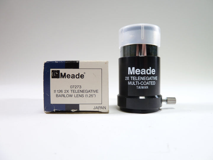 Meade 2x Telenegative Barlow Lens 1.25" Model 07273 Telescopes and Accessories Meade 0316241018