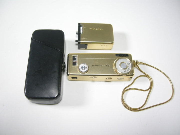 Minolta 16MG Subminiature Camera (Gold) Film Cameras - Other Formats (126, 110, 127 etc.) Minolta 340443