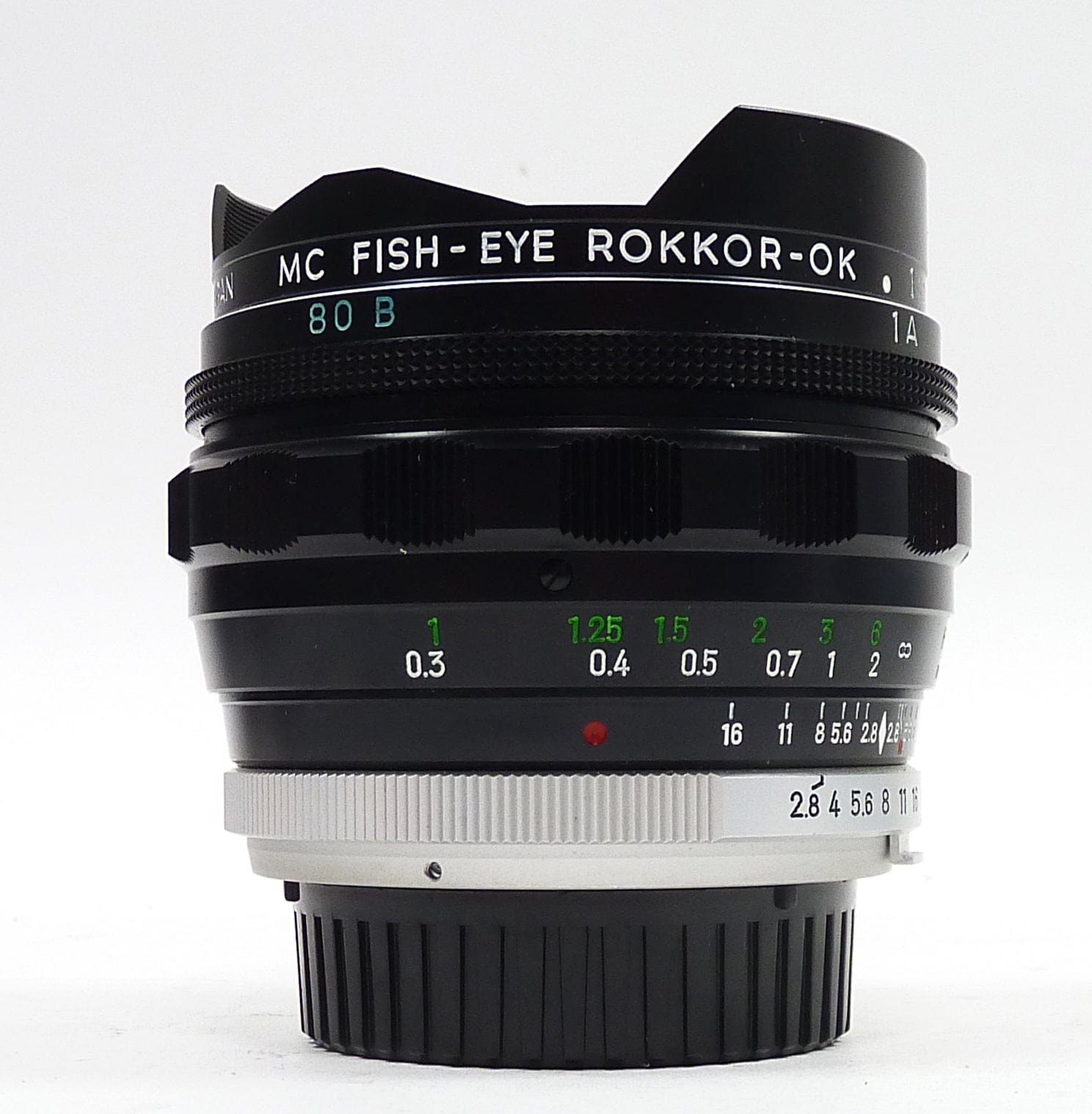 Minolta 16mm f/2.8 MC Fish-EYE Rokkor-OK Lens for Minolta MD/MC