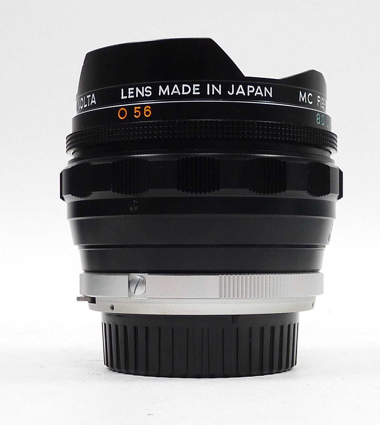 Minolta 16mm f/2.8 MC Fish-EYE Rokkor-OK Lens for Minolta MD/MC