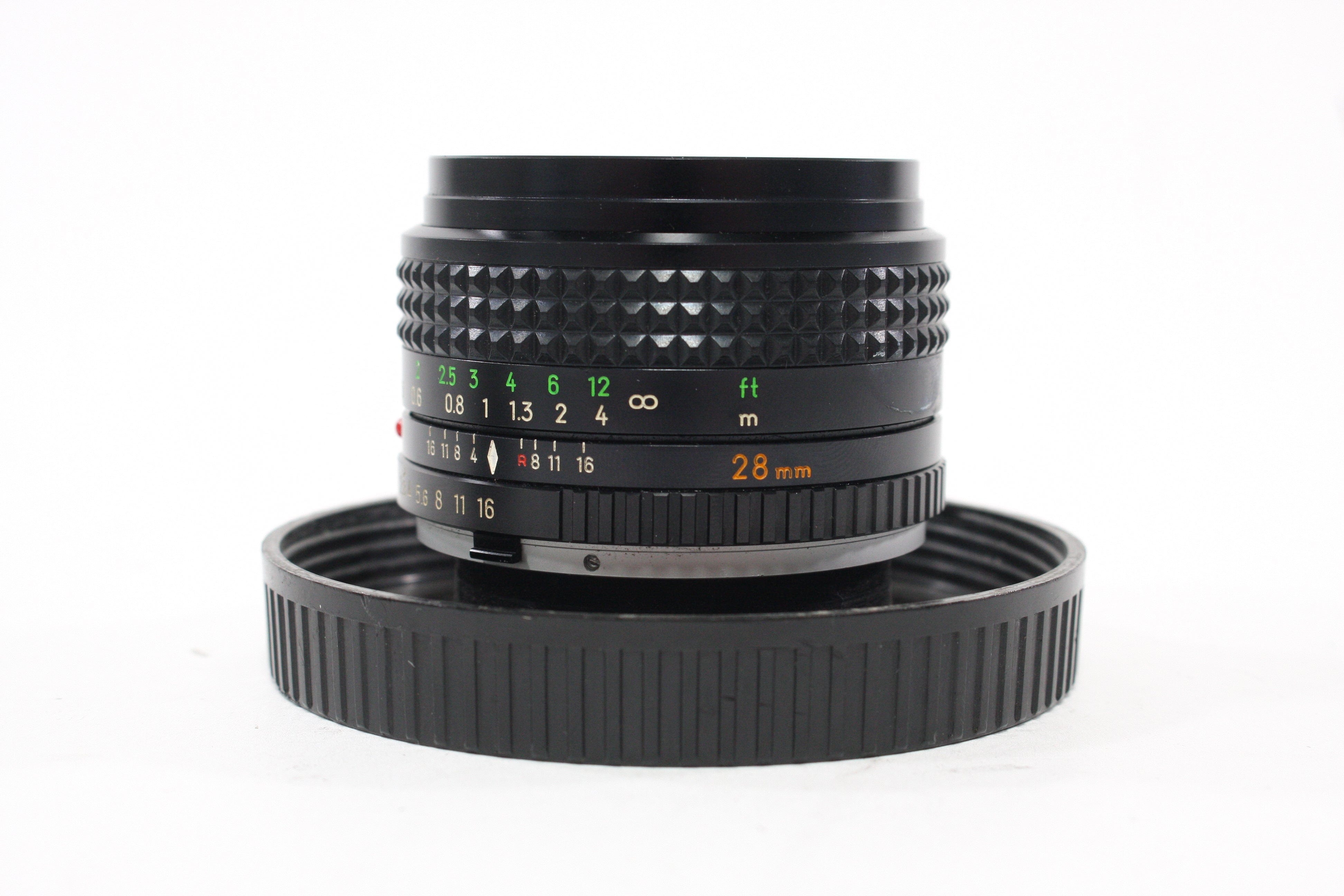 Minolta 28mm f/2.8 MC W. Rokkor-X for Minolta MD Lens – Camera