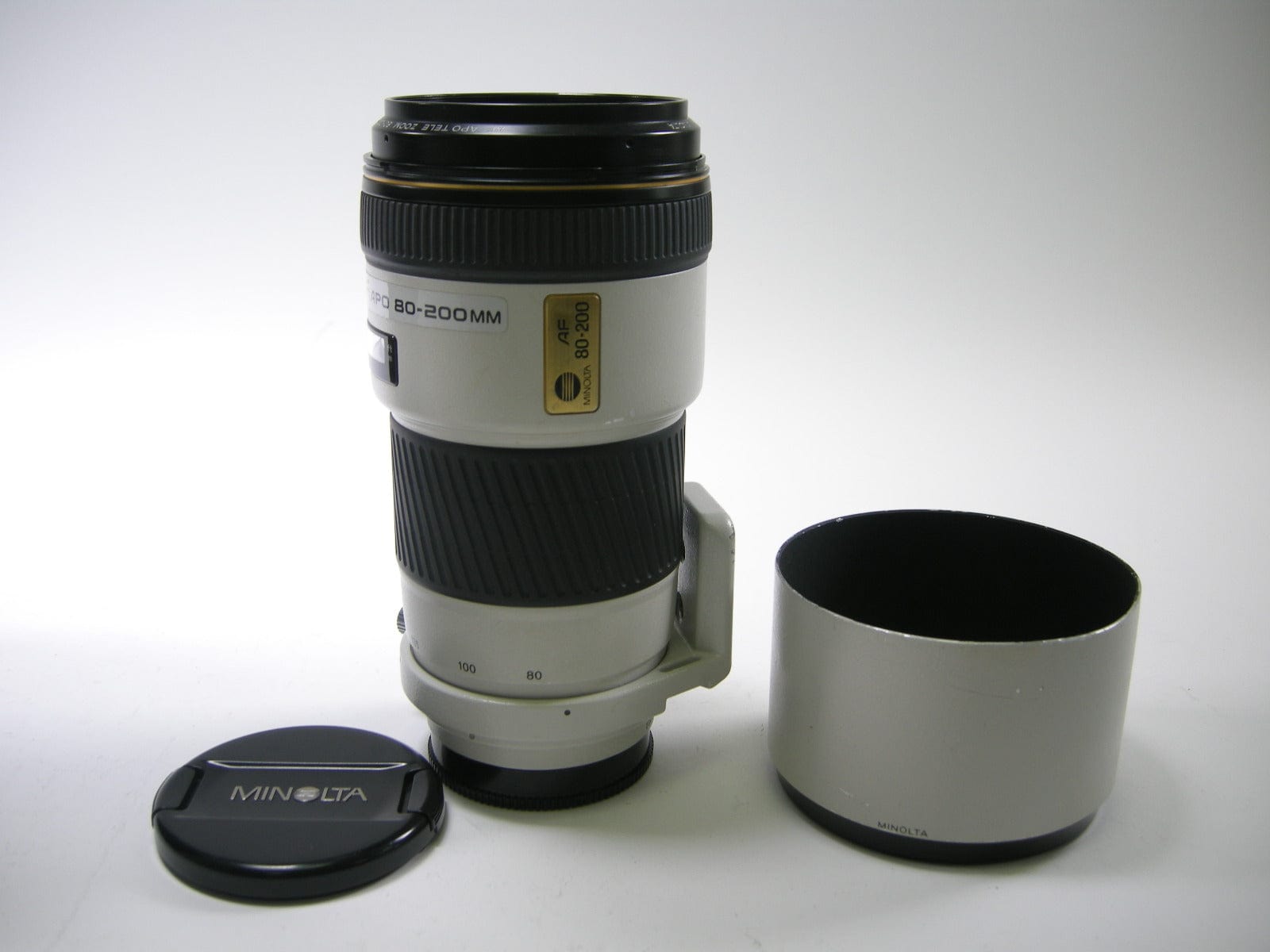 Minolta AF APO Tele Zoom 80-200mm f2.8 (White) A Mount – Camera