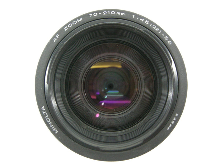 Minolta AF Zoom 70-210mm f4.5-5.6 A Mount Lenses Small Format - SonyMinolta A Mount Lenses Minolta 58505256