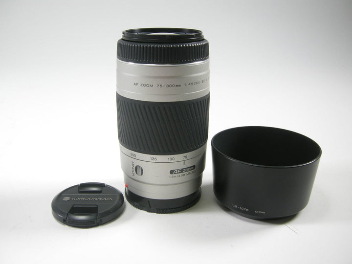 Canon 250 Mm Lens Konica Minolta 75-300mm Zoom Lens (Renewed