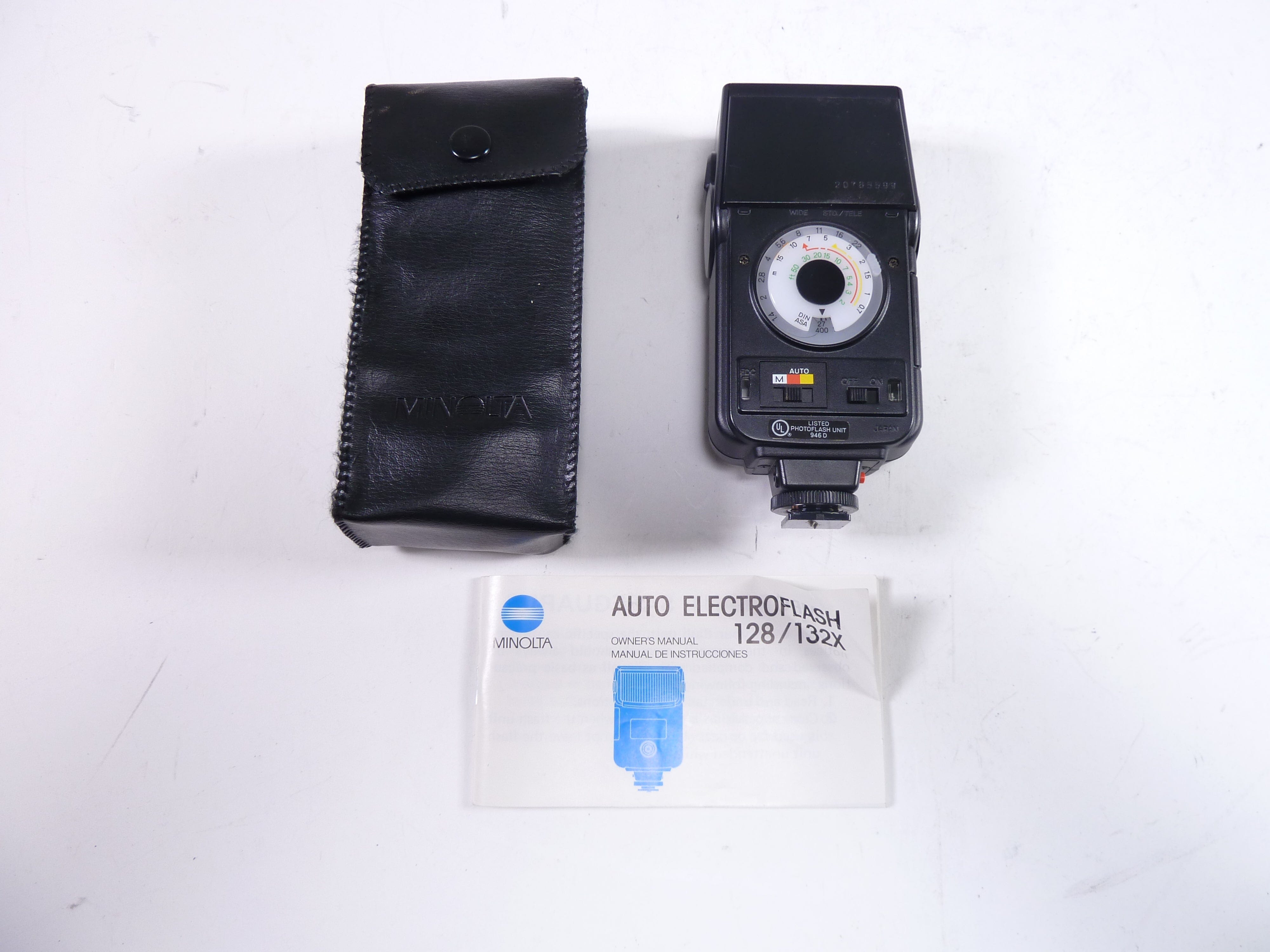 Flash minolta auto 132 fx - Photo, audio & vidéo Flash minolta auto 132 fx - Photo, audio & vidéo