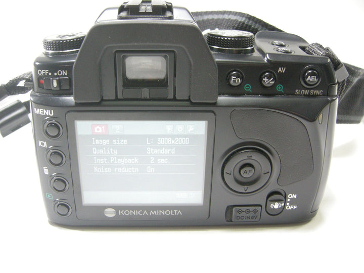 Minolta Dynax 5D AS 6.0mp Digital SLR Body Only Digital Cameras - Digital SLR Cameras Minolta 00515414