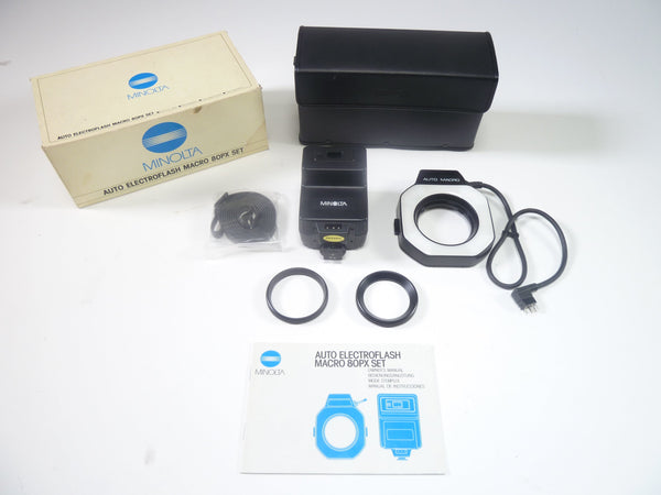 Minolta Electroflash Macro 80PX Set Flash Units and Accessories - Shoe Mount Flash Units Minolta D8391380