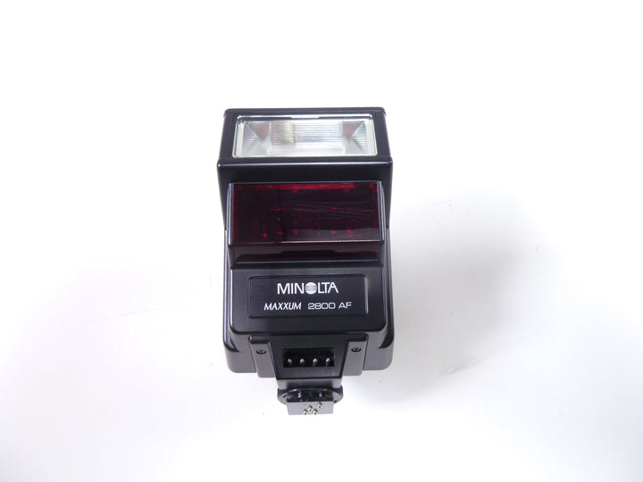 Minolta Maxxum 2800 AF Flash w/ Case Flash Units and Accessories - Shoe Mount Flash Units Minolta 0192503