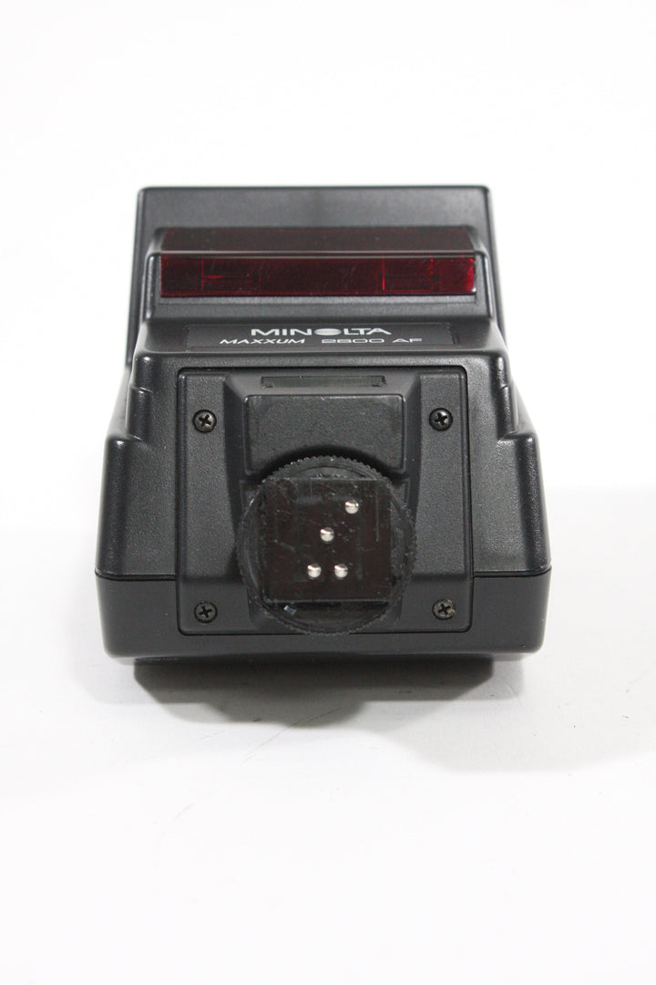 Minolta Maxxum 2800 AF Flash w/case Flash Units and Accessories - Shoe Mount Flash Units Minolta 609000043