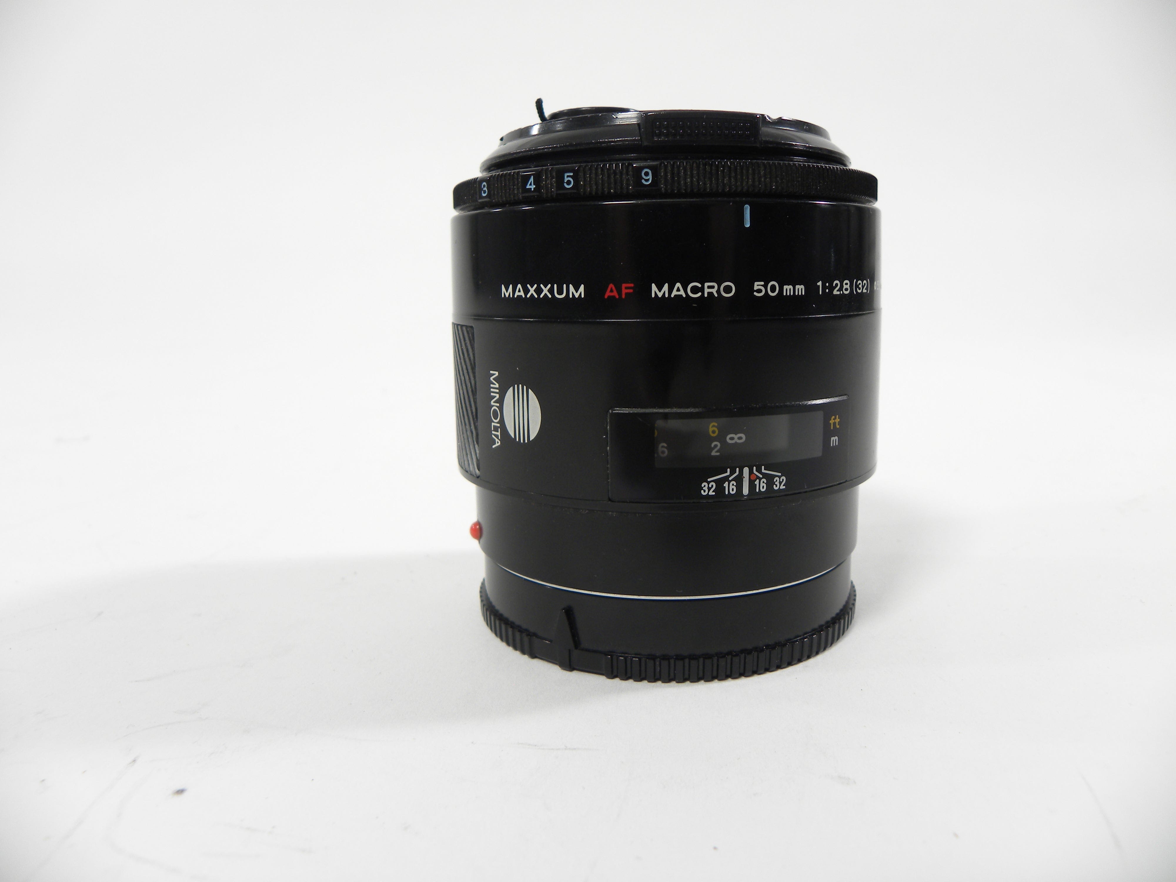 ecoま】MINOLTA AF MACRO 50mm F2.8 no.17401411 Aマウント (ソニー