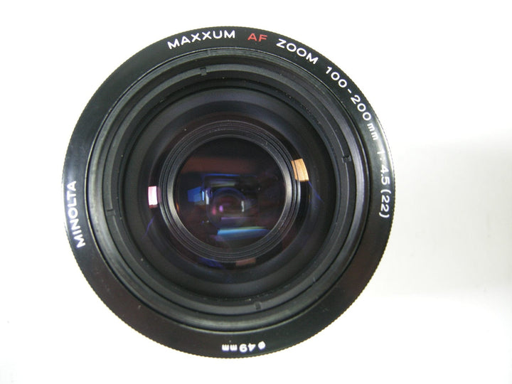 Minolta Maxxum AF Zoom 100-200mm f4.5 A Mt. Lenses Small Format - Sony& - Minolta A Mount Lenses Minolta 18110142