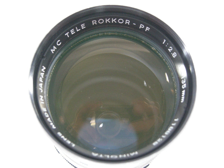 Minolta MC Tele Rokkor-PF 135mm f2.8 Lenses Small Format - Minolta MD and MC Mount Lenses Minolta 1188128