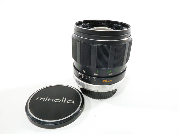 Minolta MC W. Rokkor-SI 28mm F2.8 Wide Angle lens Lenses Small Format - Minolta MD and MC Mount Lenses Minolta 1505067