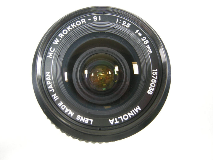 Minolta MC W. Rokkor-SI 28mm f2.8 Wide Angle Lens Lenses Small Format - Minolta MD and MC Mount Lenses Minolta 1576038