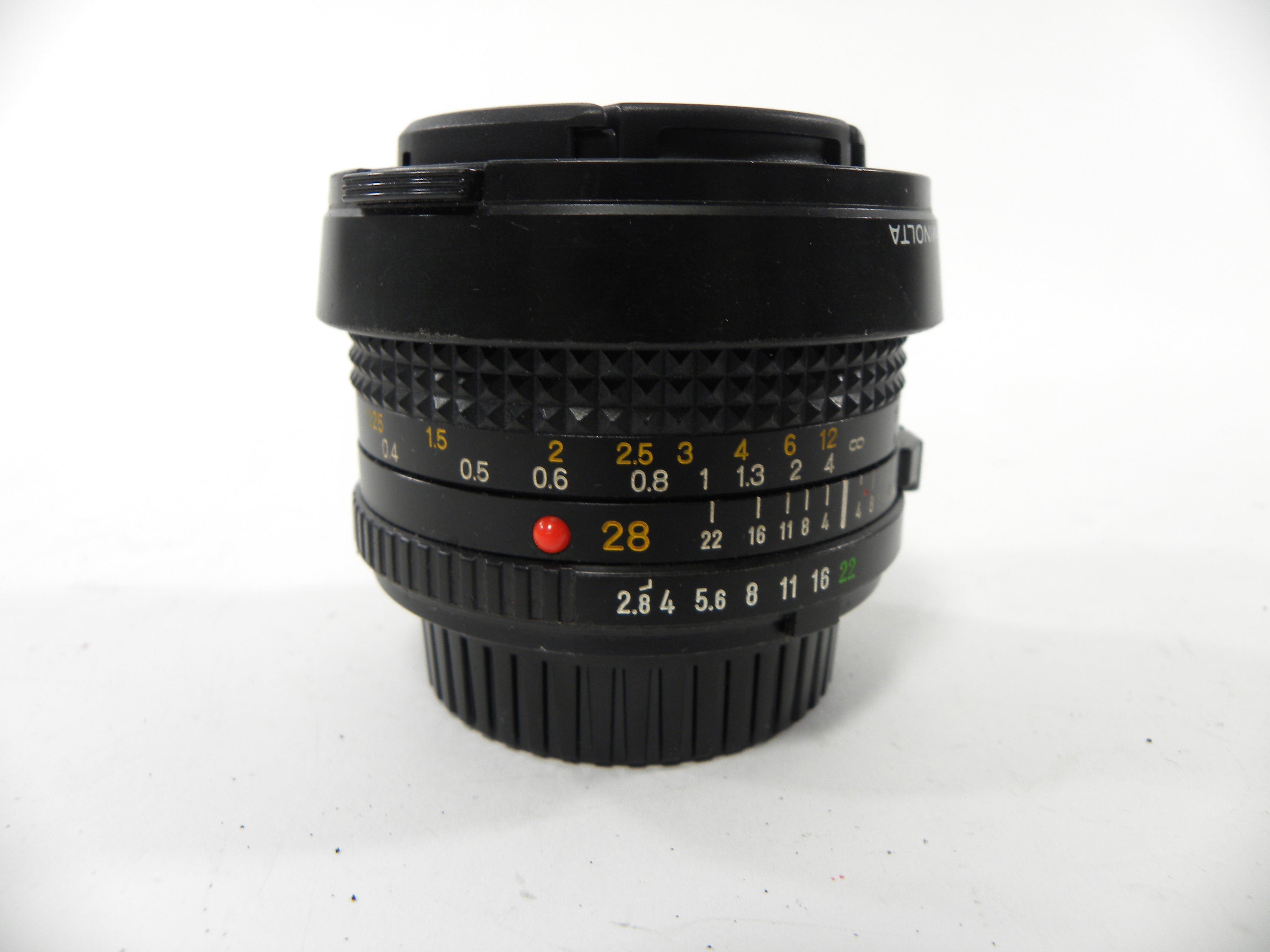 Minolta MD 28mm f2.8 lens – Camera Exchange