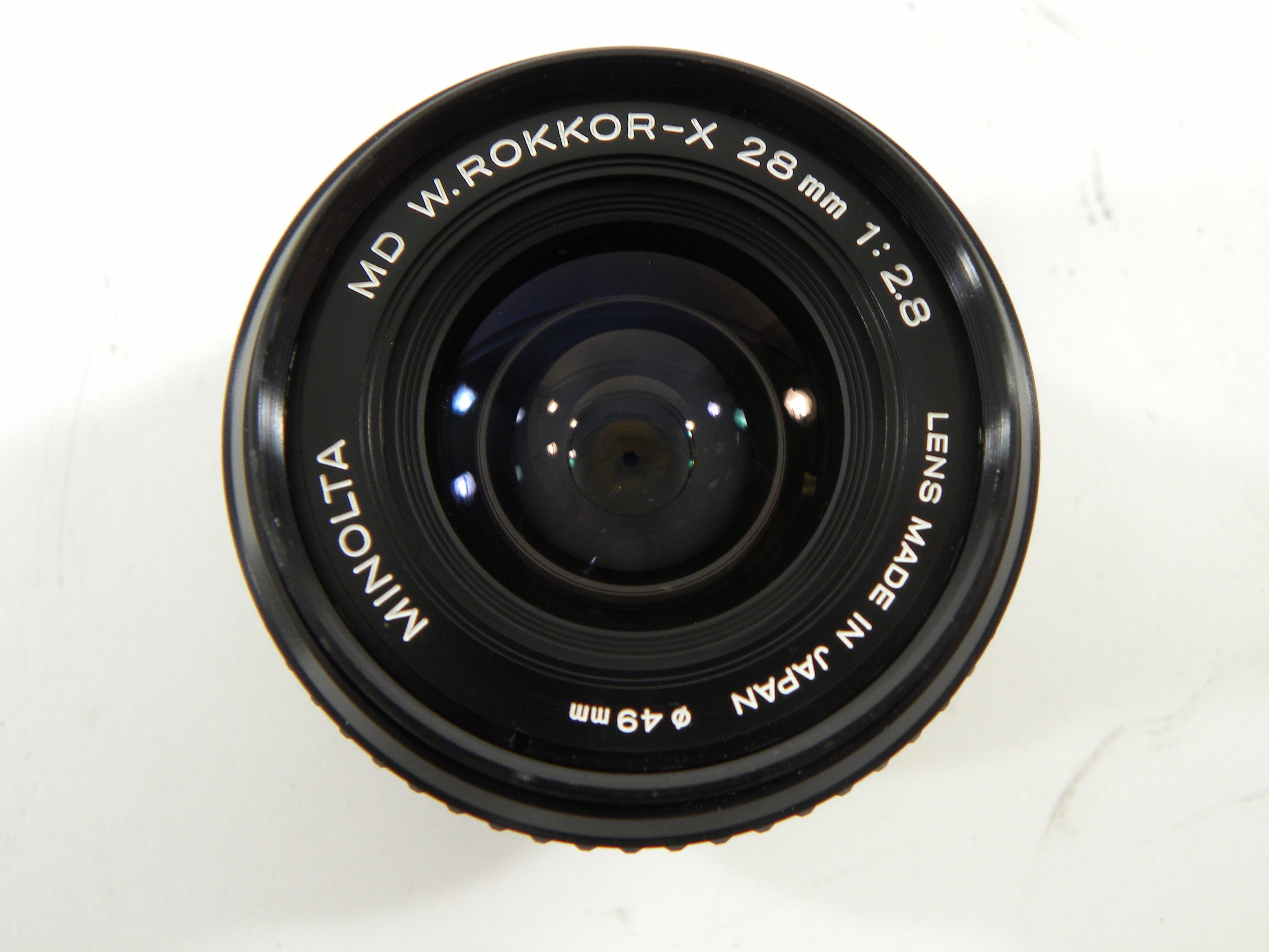 Minolta MD 28mm f2.8 – Camera Exchange