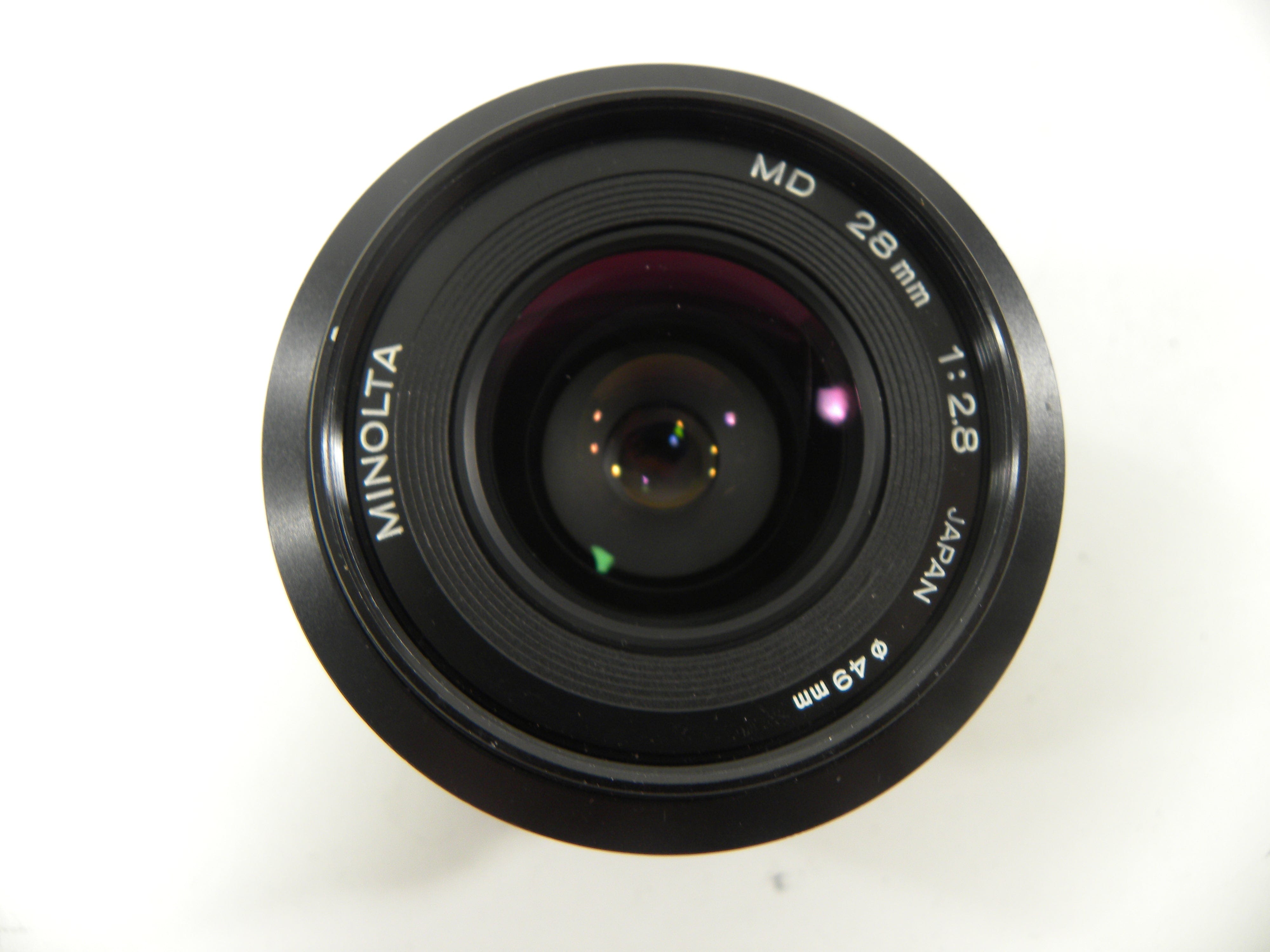 Minolta MD 28mm f2.8 – Camera Exchange