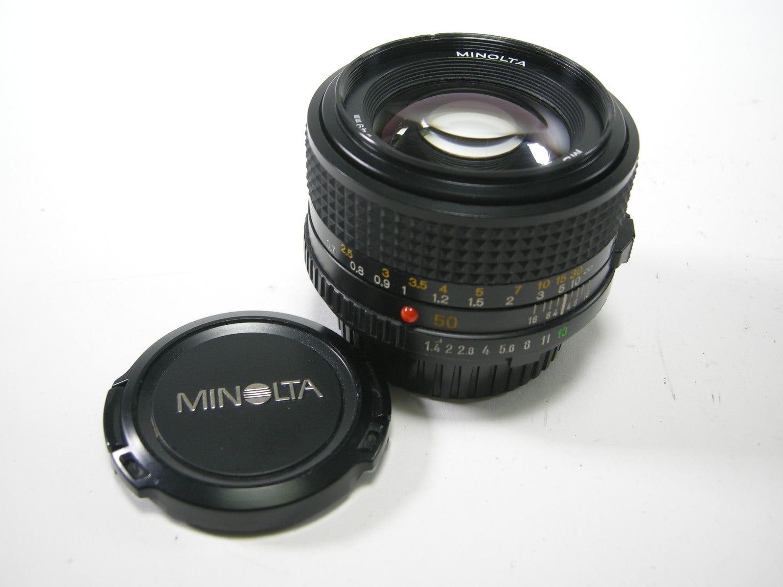 Objectif Lens Minolta MD Rokkor 45mm 1:2