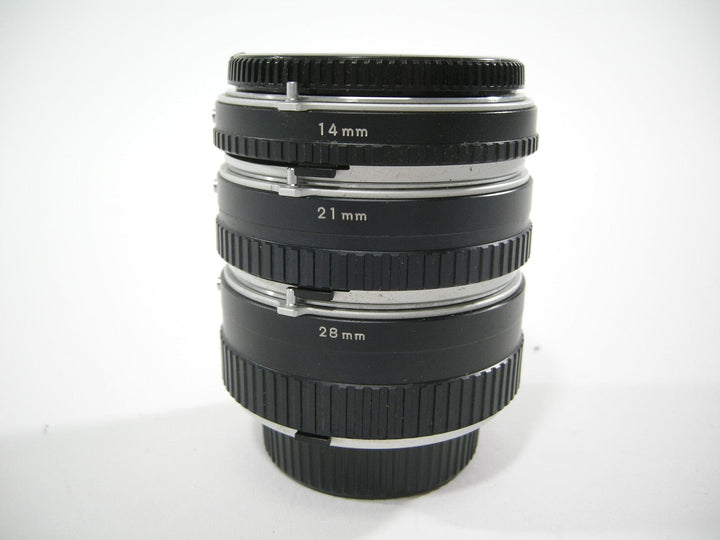 Minolta MD Extension Tubes 14mm, 21mm, 28mm Lens Adapters and Extenders Minolta 060240242