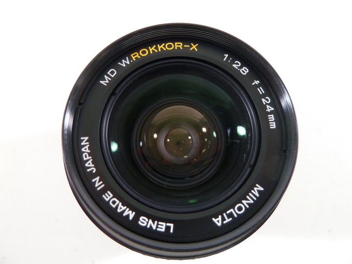 Minolta MD Rokkor-X 24mm f2.8 Lenses Small Format - Minolta MD and MC Mount Lenses Minolta 2207781