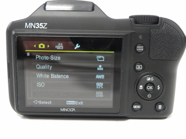 Minolta MN352Z 20.0mp Digital Camera Digital Cameras - Digital Point and Shoot Cameras Minolta JA003604