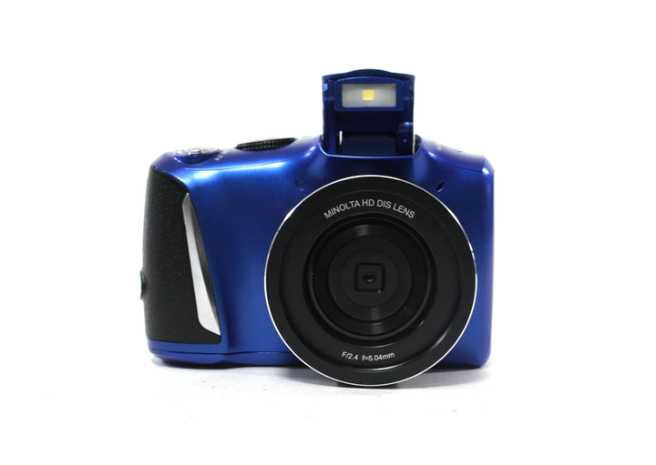 Minolta MND 50 Digital Point-and-Shoot Camera 16x Zoom 48.0mp (Blue) Digital Cameras - Digital Point and Shoot Cameras Minolta 24JA02851