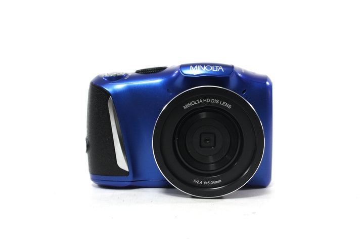 Minolta MND 50 Digital Point-and-Shoot Camera 16x Zoom 48.0mp (Blue) Digital Cameras - Digital Point and Shoot Cameras Minolta 24JA02851