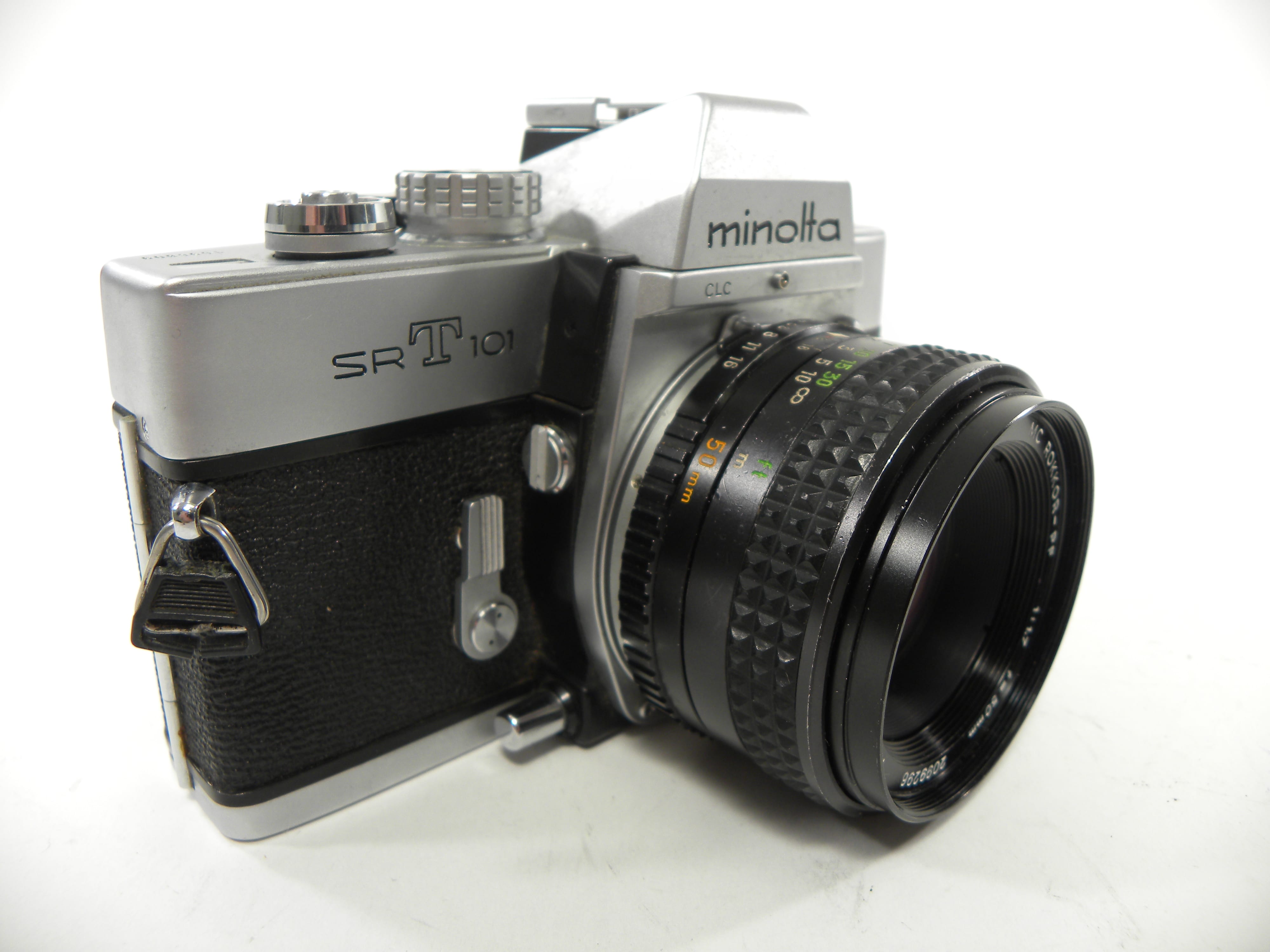 カメラ ミノルタ SRT SUPER +MCROKKOR-PF 50mm F1.7