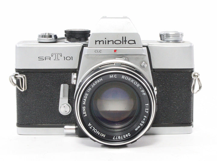 Minolta SRT 101 with 55mm f/1.7 lens – Camera Exchange