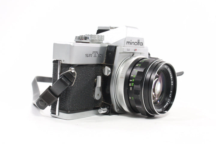 Minolta SRT 101 with 55mm f/1.7 Lens – Camera Exchange