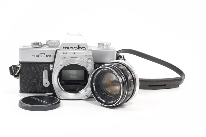 Minolta SRT 101 with 55mm f/1.7 Lens – Camera Exchange