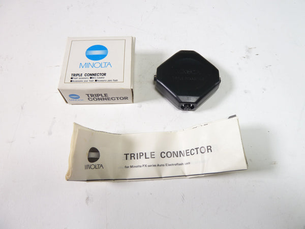 Minolta Triple Connector Flash Units and Accessories - Flash Accessories Minolta 51819