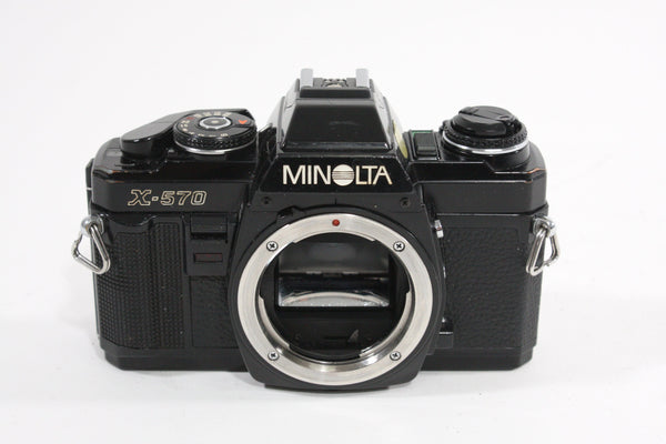 Minolta X-570 Body Only  - AS IS 35mm Film Cameras - 35mm SLR Cameras Minolta 9108375