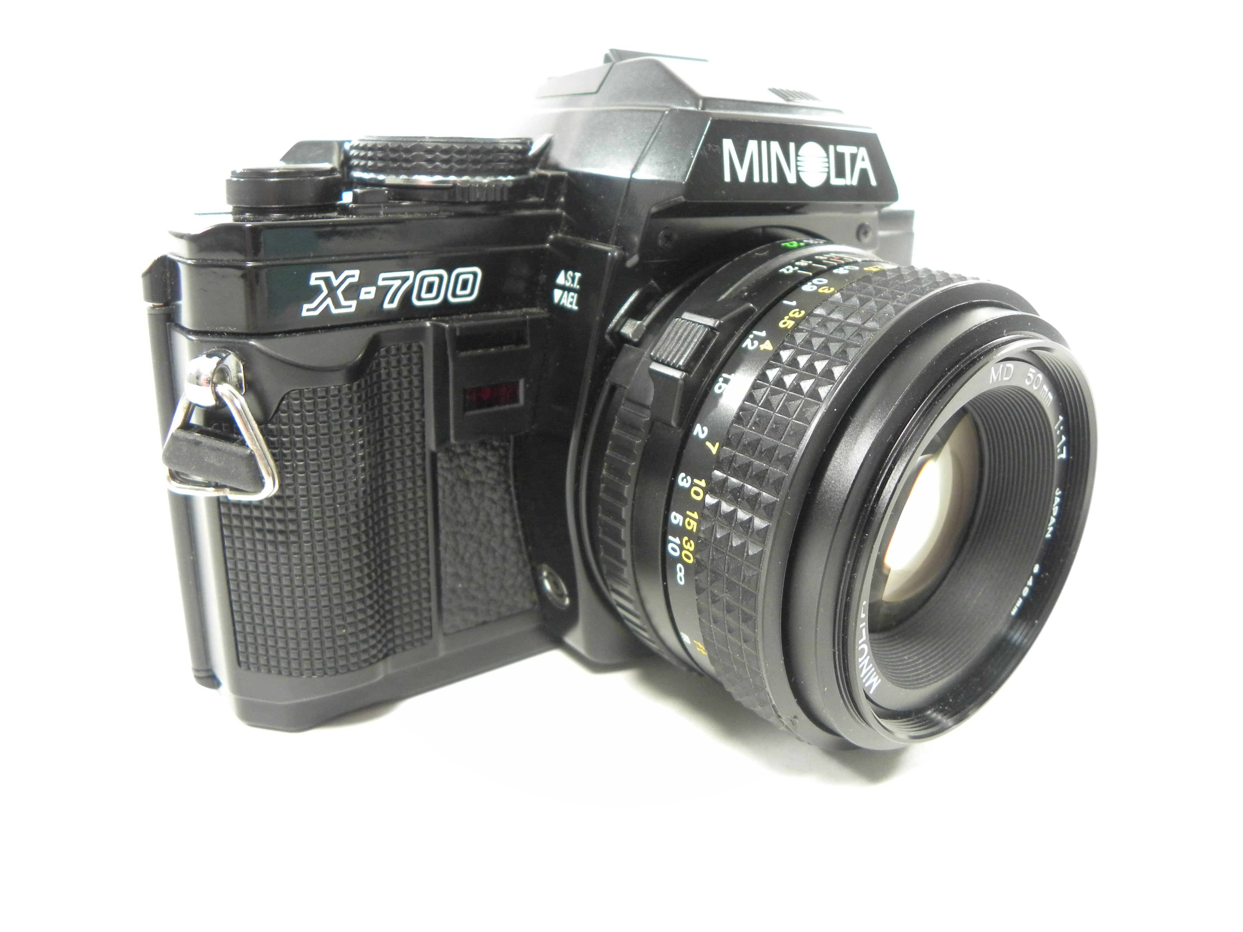 Minolta X-700 35mm SLR w/MD 50mm f1.7 – Camera Exchange