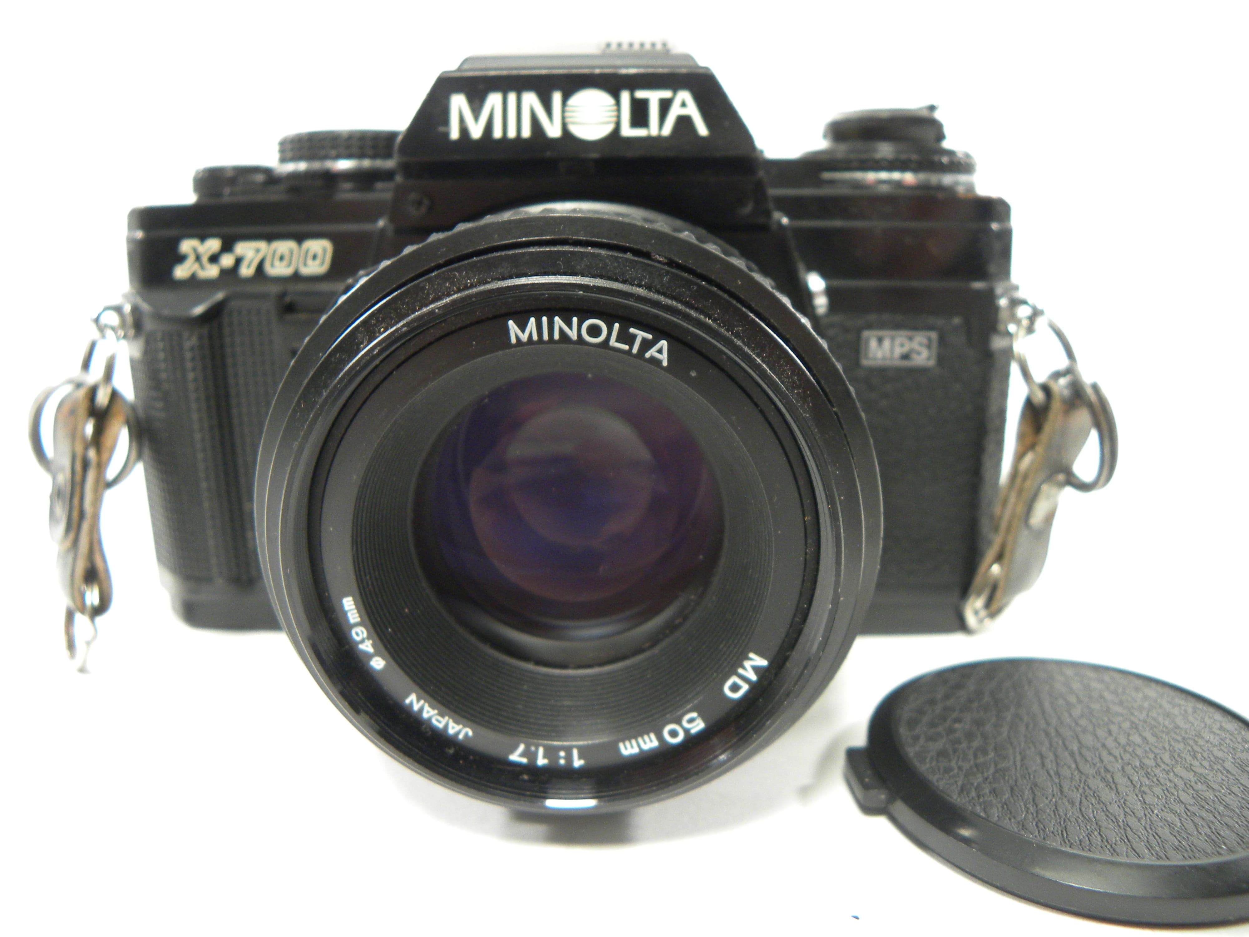 Minolta X-700 35mm SLR w/MD 50mm f1.7 – Camera Exchange