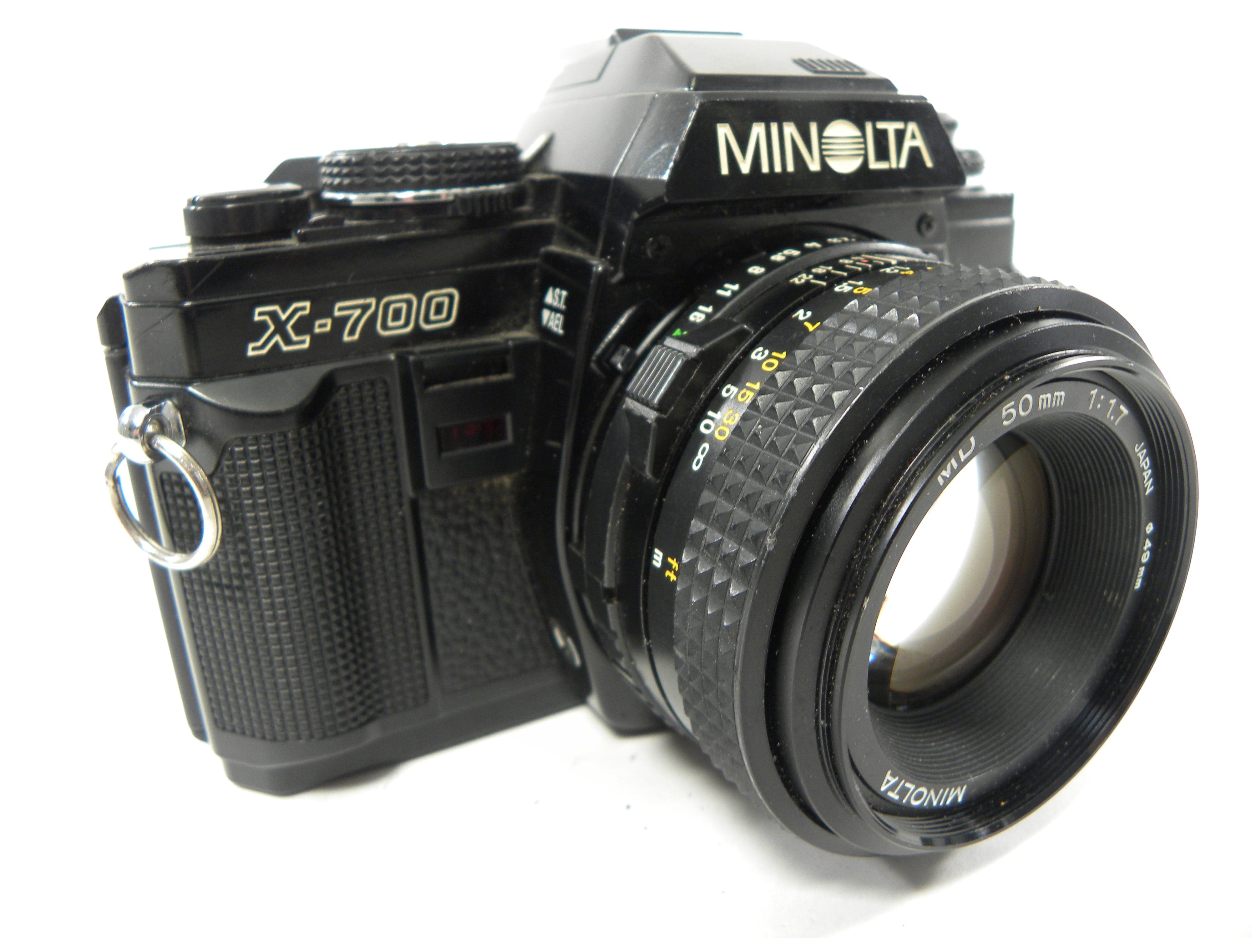 Minolta X-700 35mm SLR w/MD 50mm f1.7 – Camera Exchange